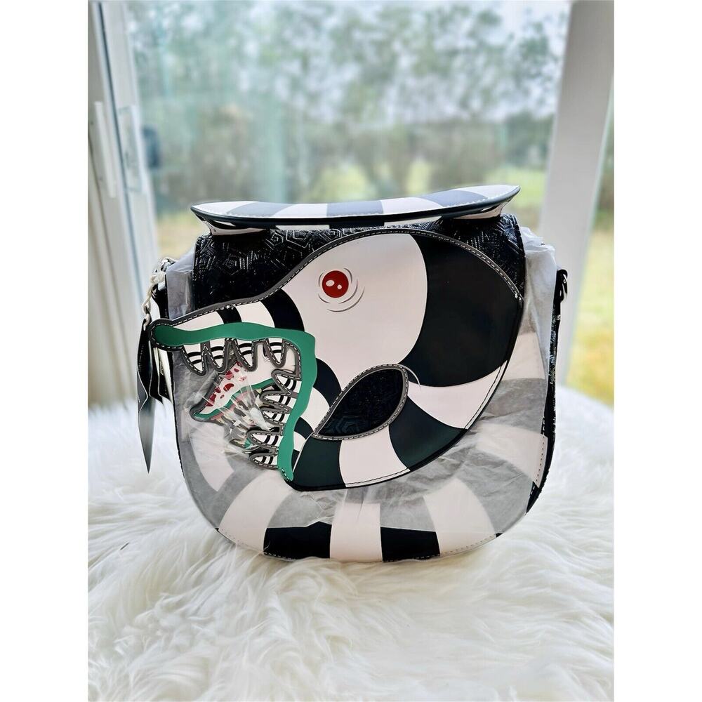 *NEW* Loungefly Beetlejuice Sandworm Crossbody Bag